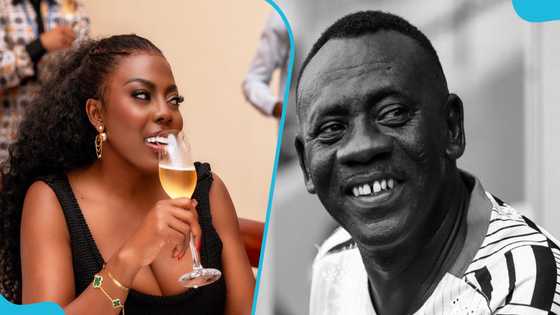Akrobeto and Nana Aba Anamoah crack Ghanaians with laughter as they read the news together