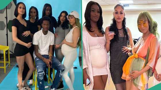 Reactions as young man gets 5 women pregnant at the same time, video trends: "Another Nick Cannon"