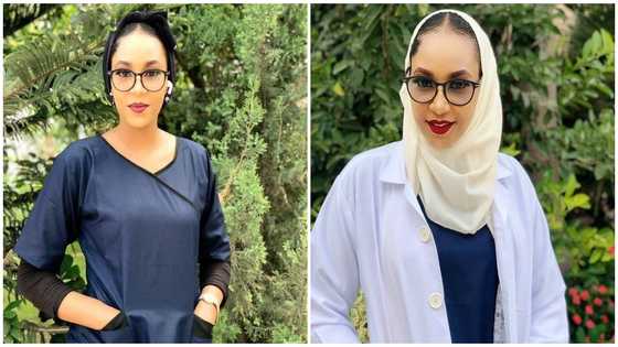 Pretty lady celebrates becoming a medical doctor, social media says her beauty and smile can cure any sickness