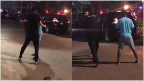 Ghanaian man slaps Chinese boss as he defends himself during heavy fight; video causes stir online