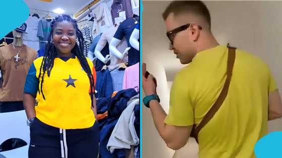 Yetseslav's Video: Ghanaian lady recounts how she rejected Russian man's advances during encounter