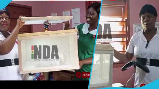 Two Ghanaian midwives invent wooden incubator that functions during power cuts, peeps hail them