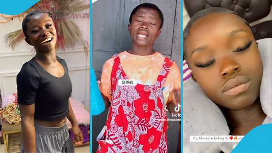 Afia Likki Soap wears a pixie cut and a crop top, looks different after princess treatment