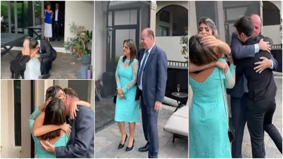 Emotional Moment Groom Surprises Bride by Inviting Her Parents to their Wedding from Brazil, Many React
