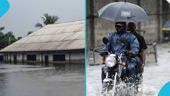 Rainstorm from Togo and benin expected to rock Ghana today June 9, flooding expected to occur