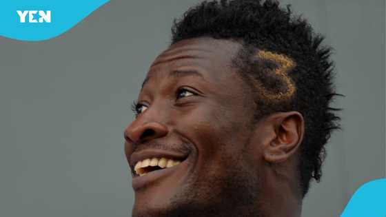 Asamoah Gyan destroys player with incredible skill in Gabon match (video)