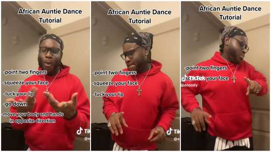 TikToker makes African auntie dance tutorial, video gets many people laughing hard