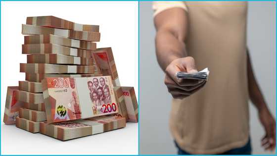 Honest but unemployed Ghanaian man returns GH¢100,000 he found in a taxi