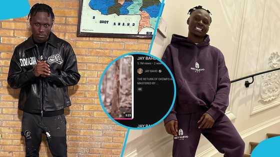 Jay Bahd's new song hits 5.7 mill views in just 2 weeks, Ghanaians accuse him of using "fertilizer"