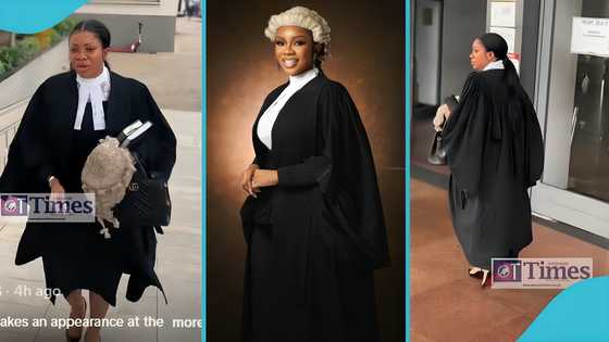 Serwaa Amihere blasts bloggers as she enters courtroom months after being called to the Bar