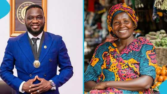 Festive cheer: MP Ohene Kwame Frimpong surprises market women with Christmas gifts