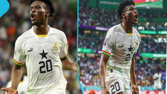 Mohammed Kudus scores second goal for Ghana after Egypt equalizer
