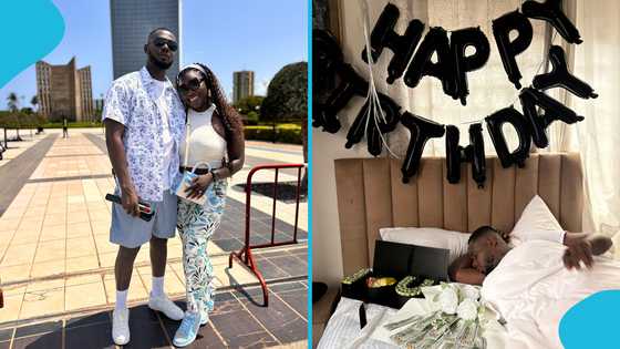 Ghanaian lady spoils her man with several gifts and a three-day-long birthday celebration