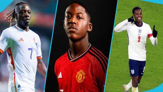 Jérémy Doku, Nico Williams and 3 other footballers of Ghanaian descent playing for foreign nations
