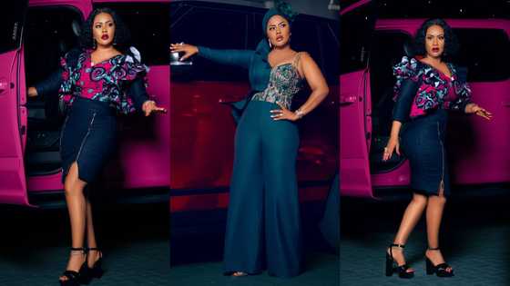 Nana Ama Mcbrown steps into the new week with mesmerizing style, photos drop