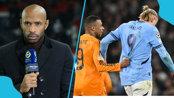 Thierry Henry picks the better player between Erling Haaland and Kylian Mbappe