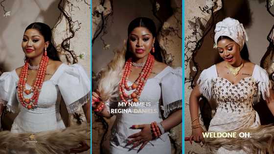 Regina Daniels renounces billionaire hubby's surname in video, peeps confused