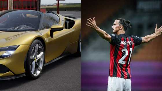 Zlatan Ibrahimovic buys himself luxurious GHC3 million Ferrari to celebrate 40th birthday