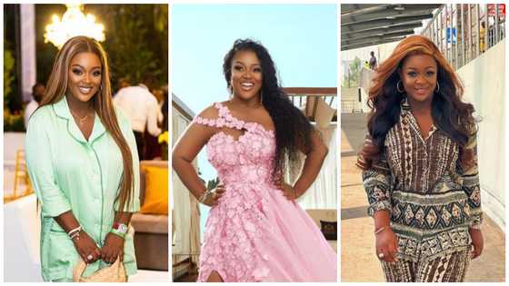 Jackie Appiah shows off small bag in vacation photos which allegedly costs GH₵ 5k, causes stir