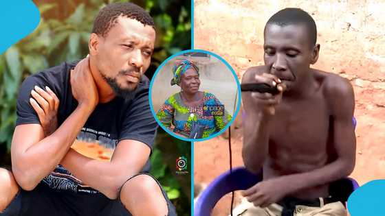 Okomfour Kwadee at 35 years old blames his mum for making him aimless, old video emerges
