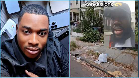 Ghanaian man abroad shows dirty parts of the US: "Twene Jonas will not show you this"