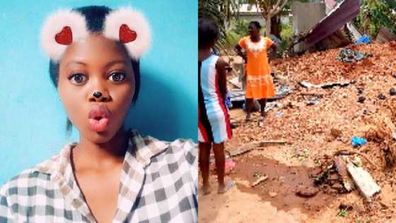 22-year-old girl cooking in her kitchen gets run over by tipper truck out of control