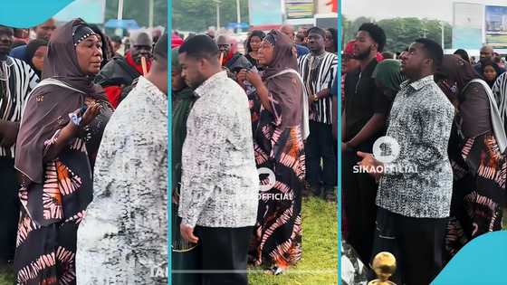 GAF Helicopter Crash: Woman mourning deceased victim collapses at wreath-laying ceremony