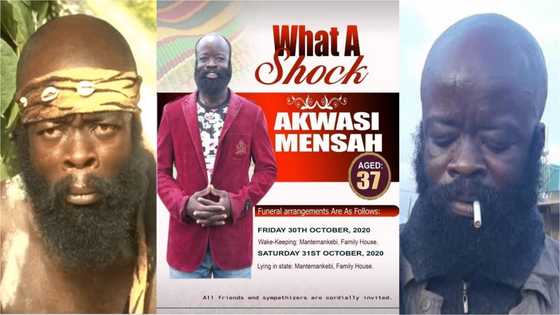 I am not dead - Kumawood actor Sekyere Amankwah speaks in new video; explains viral funeral poster