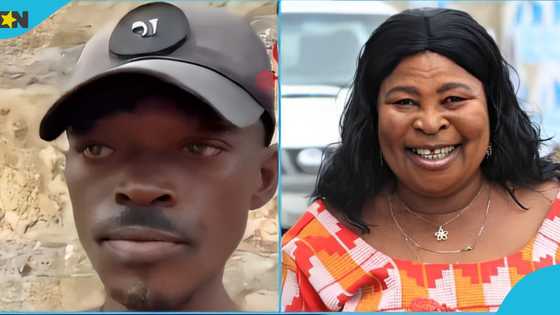 Akua Donkor's driver mourns her in touching video: “Because of her, I have been to the Jubilee House 10 times"