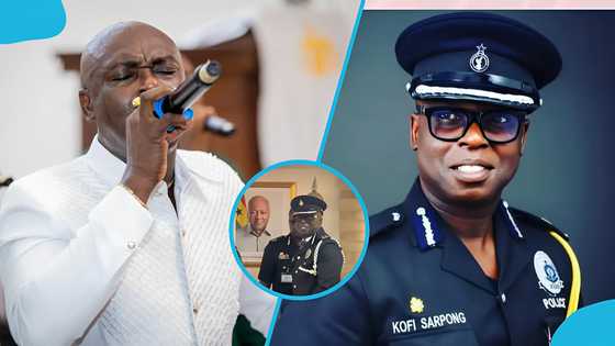 Congratulations pour in as gospel musician Kofi Sarpong gets new rank in the Ghana Police Service