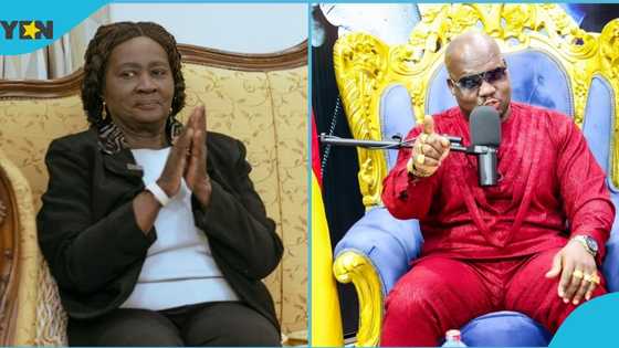 Jane Opoku Agyemang: Karma President drops prophecy about the vice president, advises her in video