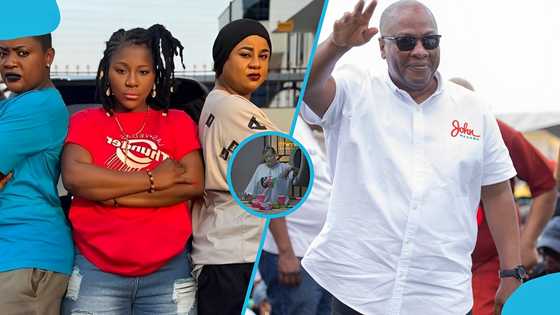 Video of Nigerian actress wearing Mahama’s campaign shirt in a movie excites Ghanaians