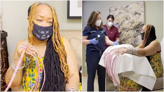 Woman with world's longest nails finally cuts them for the 1st time in 30 years
