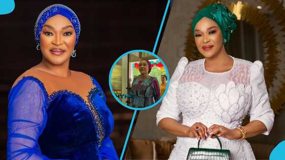Ambassador Kalsoume Sinare’s beauty causes stir at NDC event, peeps praise her elegance and class, video
