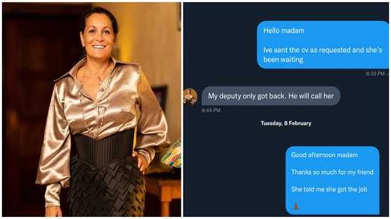 Ghanaian man celebrates French Ambassador online as she helps jobless lady get employed