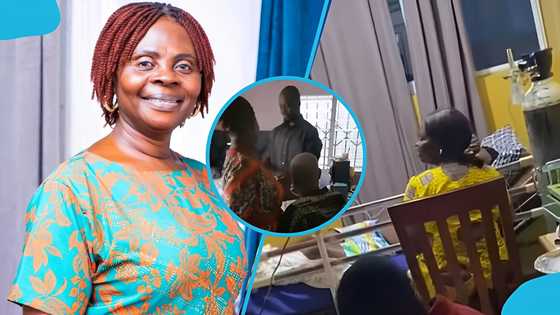 Videos resurface showing Maame Pinamang taking care of Yaw Sarpong on his sick bed