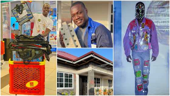 Nelson Boateng & 5 other Ghanaians who build houses or convert waste plastics into usable products