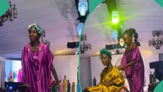 Emotional video of physically challenged children on a runway melts hearts: "People dey think deep"
