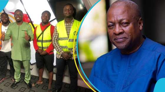 Buzstop Boys laud President Mahama’s huge donation at National Sanitation Day relaunch, video
