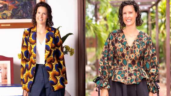 Meet 1st female British High Commissioner to Ghana as she stuns in African print