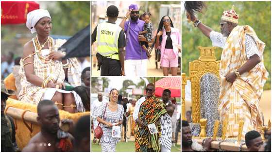 Coronation durbar held to climax enstoolment of Confidence Haugen as Queen Mother, photos emerge