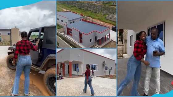 GH lady receives new three-bedroom house from her dad as graduation gift