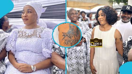 Lumba's widow Odo Broni melts hearts with first-ever tattoo in emotional tribute on his first anniversary