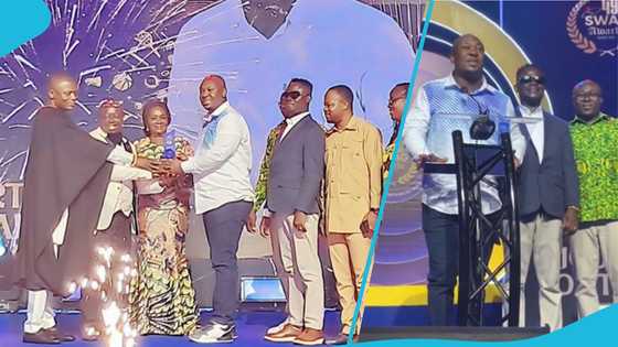 SWAG Awards: Kankam Boadu Wins Journalist of the Year, Joined by Ship Dealer on Stage