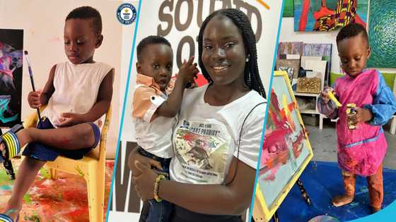 Ace-Liam: GWR celebrate world's youngest artist, Ghanaians show excitement