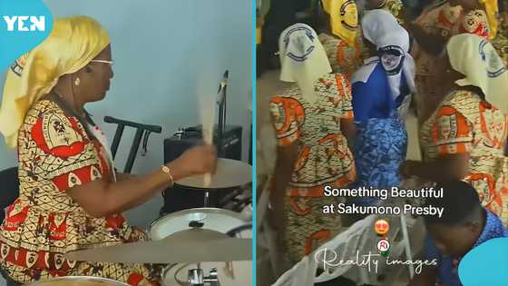 Presby grandmother steals the spotlight with vibrant drumming skills