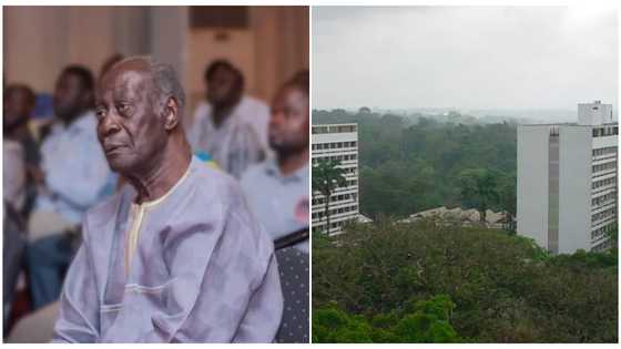 Meet Prof. John Owusu Addo: 94-Year-Old architect who is the brain behind many famous buildings in Ghana