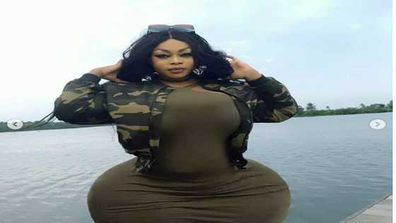 Meet the model with the biggest 'tundra' and curves in Africa (Photos)