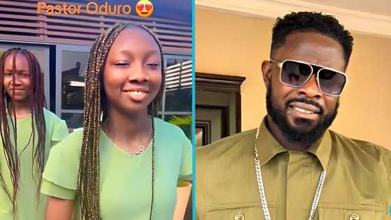 Netizens react Charlotte Oduro's ex-husband steps out in style with his children