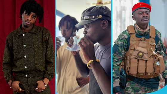 Lil Win supports Kweku Flick as he becomes pure water seller, visits his factory, video melts hearts